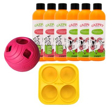 Profi Kutyafagyi csomag (Málna IceJoy + 6db Gazpet)