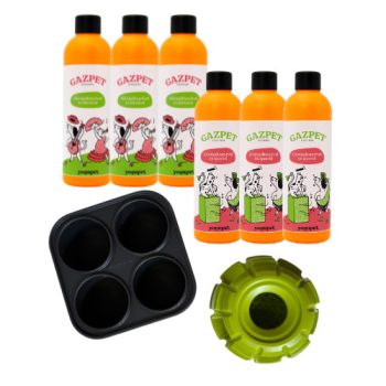 Profi Kutyafagyi csomag (Zöld IceJoy + 6db Gazpet)