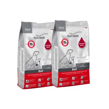   Platinum Adult Beef+Potato - száraztáp marhahúsból, 2x1.5kg