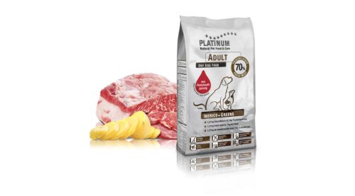 Platinum Adult Iberico+Greens  - száraztáp ibériai sertéshúsból