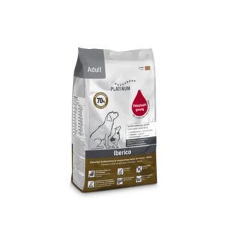   Platinum Adult Iberico+Greens  - száraztáp ibériai sertéshúsból, 1.5kg