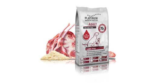 Platinum Adult Lamb+Rice  - száraztáp bárányhúsból