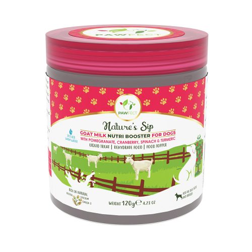 Pawfect - Nature's Sip - Kecsketejpor - Gránátalma, Áfonya, Spenót és Kurkuma