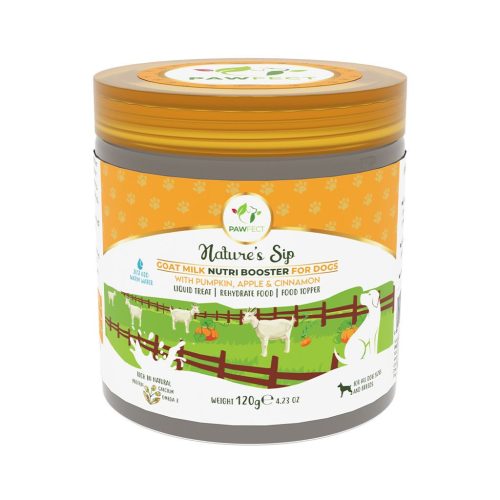 Pawfect - Nature's Sip - Kecsketejpor - Sütőtök, Alma és Fahéj