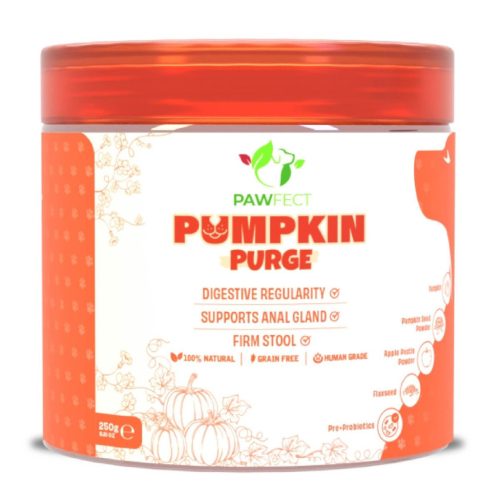 Pawfect - Topper - Pumpkin Purge - Sütőtök, Alma Pektin, Lenmag, Pre+Probiotikum