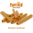Pawtato Sticks - Édesburgonyás fogtisztító Kék Áfonyával