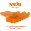 Pawtato Tubes - Édesburgonyás fogtisztító Kurkumával és Cikóriával