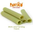 Pawtato Tubes - Édesburgonyás fogtisztító Mentával és Petrezselyemmel