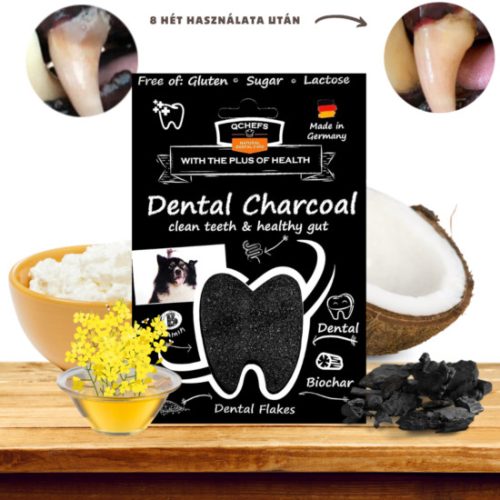 Qchefs - Dental Charcoal természetes fogtisztító 