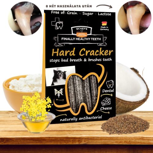 Qchefs - Hard Cracker természetes fogtisztító 