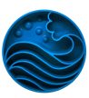 SodaPup Great Wave Habzsolásgátló tál 