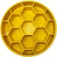 SodaPup Honeycomb Habzsolásgátló tál - Sárga