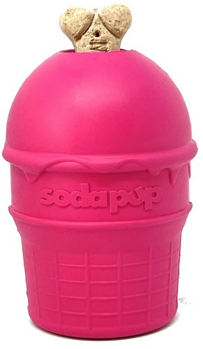 SodaPup Ice Cream jutalomfalattal tölthető játék - M