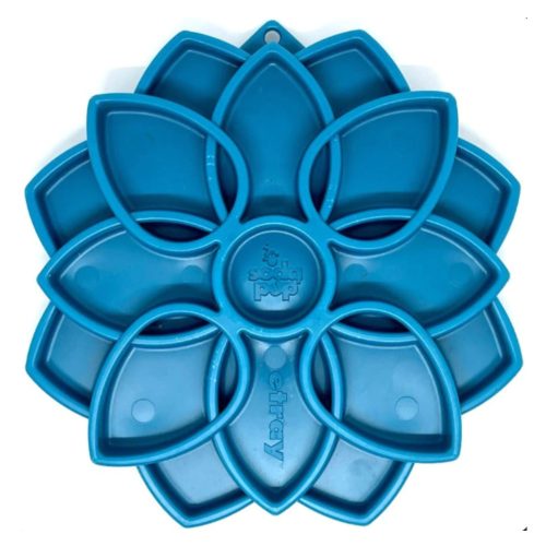 SodaPup Mandala eTray Habzsolásgátló tál - Kék