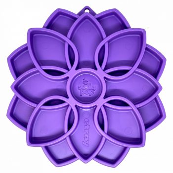 SodaPup Mandala eTray Habzsolásgátló tál - Lila