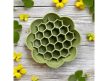 SlowJoy - Evéslassító szilikon tál - Honeycomb - Zöld