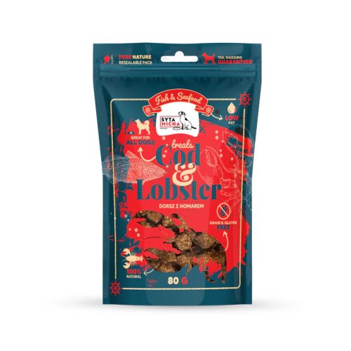Syta Micha - Fish & Seafood - Tőkehal-Homár szárított jutalomfalat