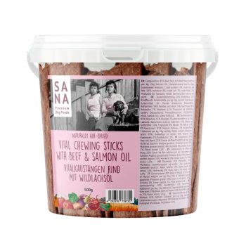   Sana - Fogtisztító Rágórúd - Marhahús Vadlazac olajjal (500g)