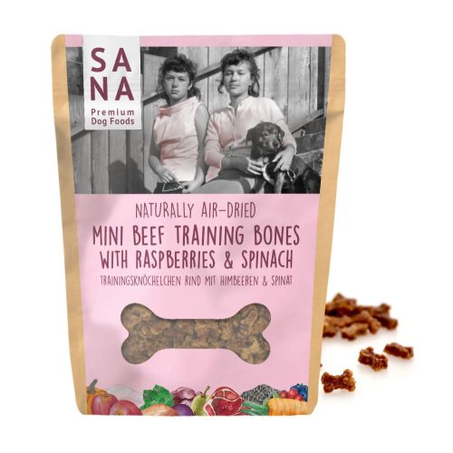 Sana - Tréning csontok - Marha Málnával és Spenóttal (100g)