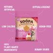 SOOPA - Healthy Bites - Eper és Kókuszkrém falatok - LIMITÁLT