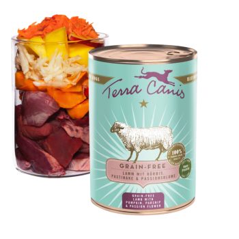   Terra Canis - Grain-Free - Bárány, Sütőtök, Paszternák menü (400g)