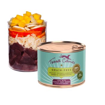   Terra Canis - Grain-Free - Borjú, Sütőtök, Mangó menü (200g)