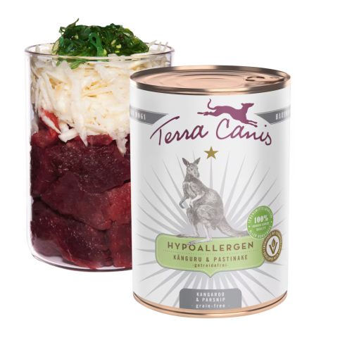 Terra Canis - Hypoallergen - Kenguru-Paszternák menü (400g)