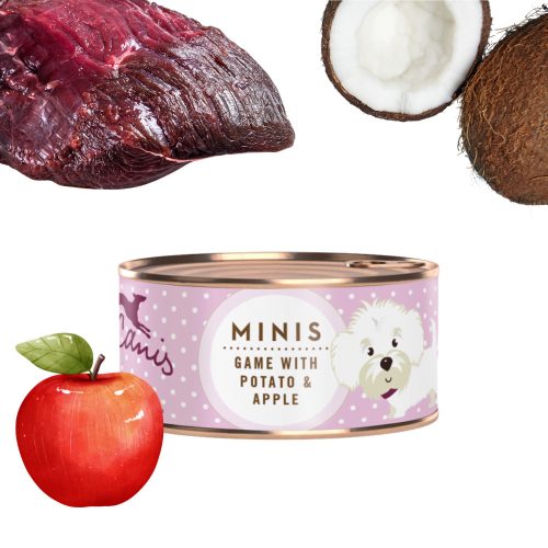 Terra Canis - Minis - Szarvas, Sárgarépa, Cukkini menü (100g)