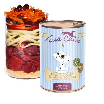 Terra Canis - Puppy - Marha, Sárgarépa, Alma menü (400g)