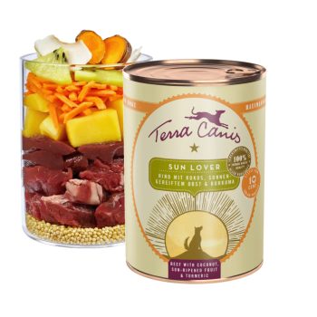   Terra Canis - Save The Planet - Sun Lover - Marha, Kókusz, Kurkuma menü (400g)