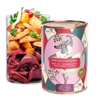   Terra Canis - Winter Symphonie - Liba, Édesburgonya, Téli gyümölcsök, Kókusz menü (400g)