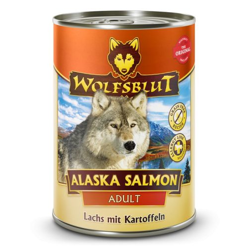 Wolfsblut Alaska Salmon Adult - Lazac Burgonyával nedves eledel
