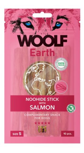 Woolf Earth Noohide Kollagénes rúd lazaccal S