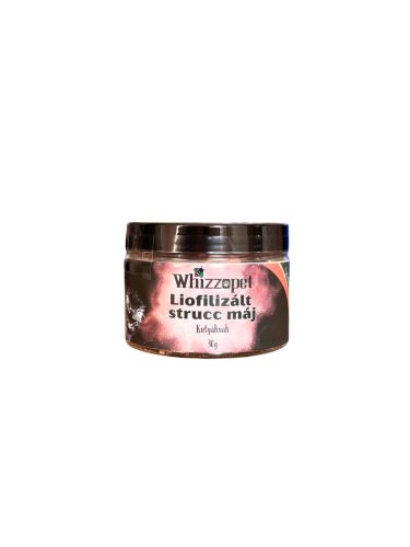 Whizzopet - Fagyasztva Szárított Strucc máj