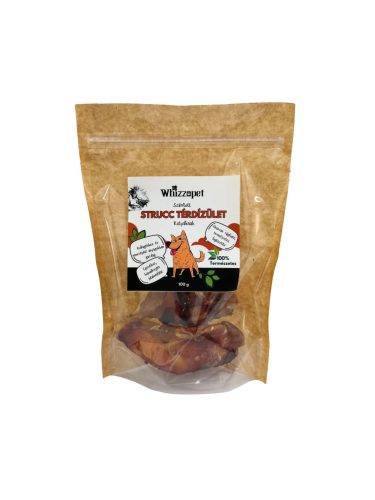 Whizzopet - Szárított Strucc Térdízület