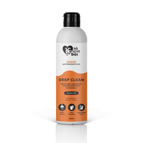 We Love Bark - Deep Clean - Prebiotikus Sampon - Pumpkin Pie