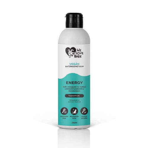 We Love Bark - Energy - Prebiotikus Sampon - Tropical