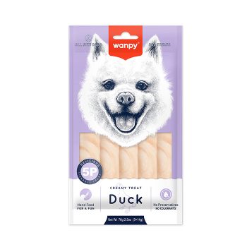Wanpy - Creamy Treat - Kacsa (5x14g)