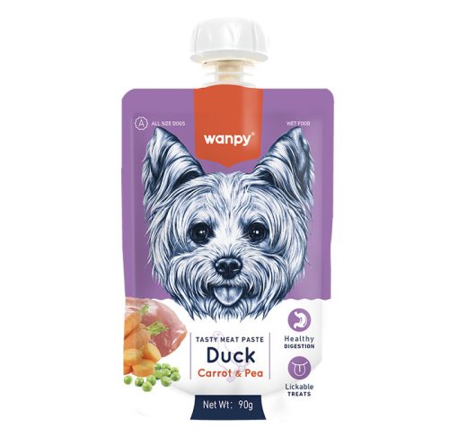 Wanpy - Tasty Meat Paste - Kacsa, Répa, Borsó Húspástétom