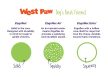 West Paw Toppl™ Lavender tölthető játék L