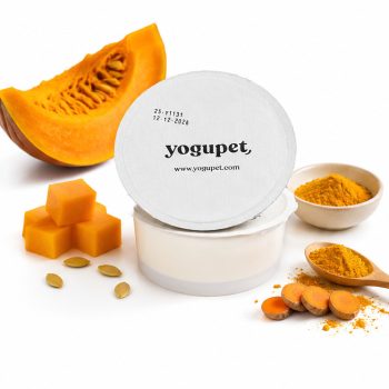   Yogupet - Limited Edition - Joghurt kutyáknak/cicáknak - Sütőtök, Inulin és Kurkuma 