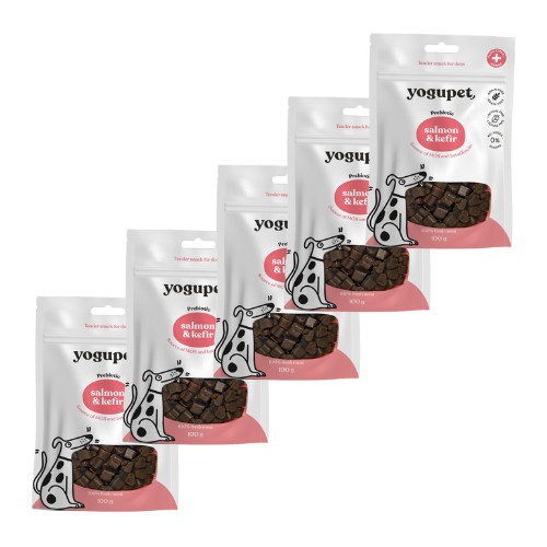 Yogupet - Tender Snack - Lazac & Kefir (5db)