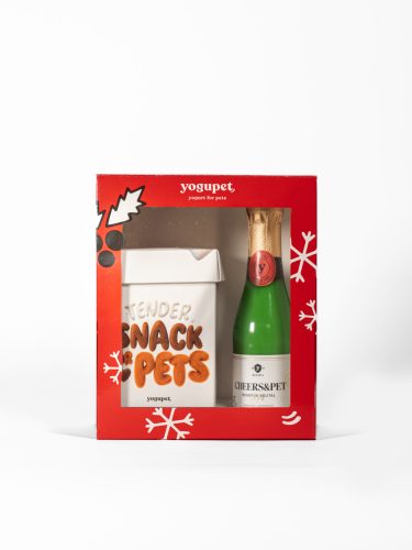 Yogupet - Karácsonyi Ajándékcsomag - Snack Box, Cheers&Pet
