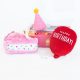 ZippyPaws - Birthday Box - Pink