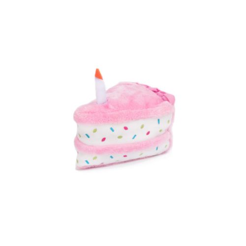 ZippyPaws - Birthday Cake - Pink