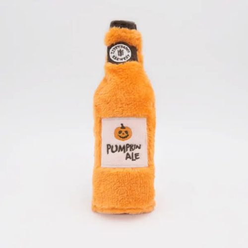 ZippyPaws Bottle Chrusherz - Pumpkin Ale - Sípoló műanyag üveggel