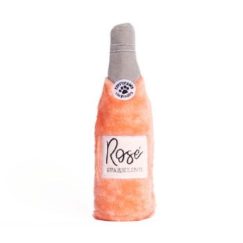  ZippyPaws Bottle Chrusherz - Rosé - Sípoló műanyag üveggel