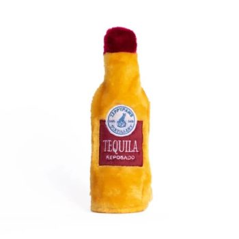   ZippyPaws Bottle Chrusherz - Tequila - Sípoló műanyag üveggel