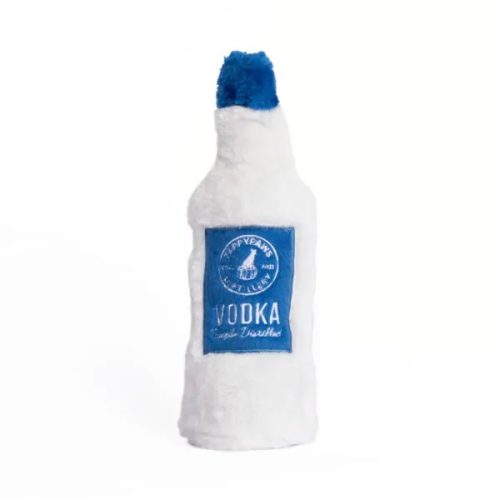 ZippyPaws Bottle Chrusherz - Vodka - Sípoló műanyag üveggel