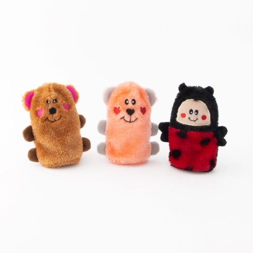 ZippyPaws - Squeakie Buddies - 3db-os pakk